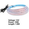 Car LED Hood Light Strip 12V, Flexible Waterproof Exterior Bonnet Daytime Running Atmosphere Lamp, Universal for Car SUV Truck Decorative Lighting