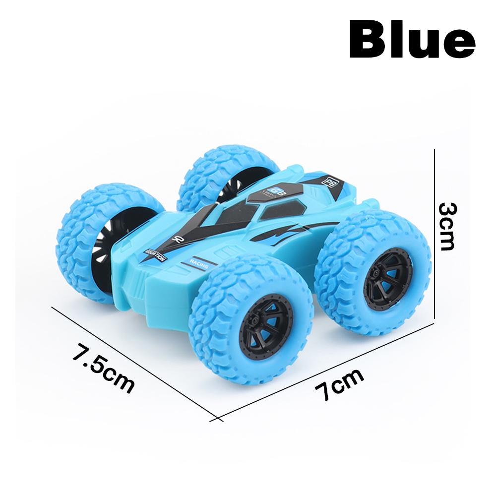 Mini Double-side Inertial Car Stunt 360° Flip Childs Puzzle Toy Car Indoor Outdoor Power Climbing Car Anti-fall Off-road Vehicle