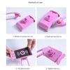 Lazy Neck Mobile Phone Holder Flexible Hanging Necklace Stand for Cellphone Tablet iPhone Huawei Xiaomi 161 Degree Bed