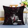DDeath Note Cushion Cover Washable Linen Pillowcase Soft  for Sofa Bed Cozy Home Room Decor