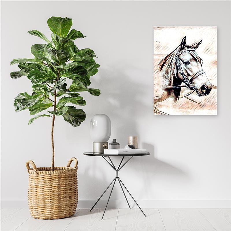 Canvas Print Horse Head Animal