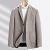 2026 Spring and Autumn Middle-aged Men's Blazer Dad Wear Thin Business Casual Clothes Single Suit
