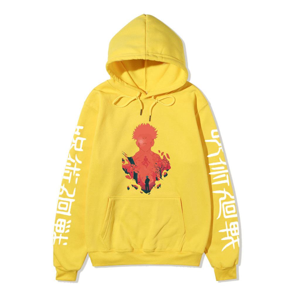 Jujutsu Kaisen Satoru Gojo Anime Graphic Hoodie Unisex Winter Fleece Lined Warm Hooded Sweatshirt Men Women Daily Casual