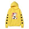 HUNTER X HUNTER Hisoka  Print Fashion Sweatshirt Hip Hop Casual Unisex Autumn Winter Fleece Streetwear Tops