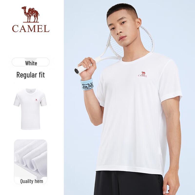 Camel Quick-Dry Breathable Sports T-Shirt