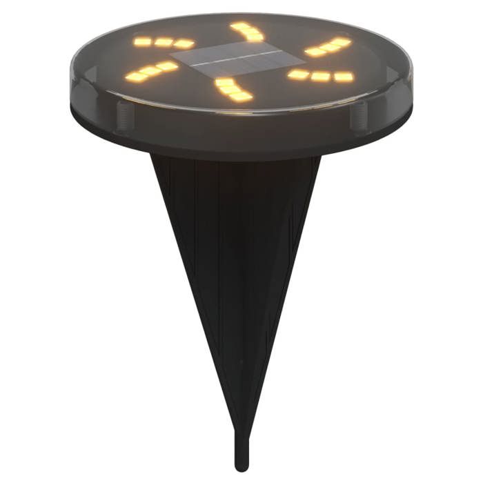 VidaXL Lampes solaires de sol et piquets de sol extérieur 12 pcs, éclairage solaire au sol, éclairage de paysage solaire à 4008197