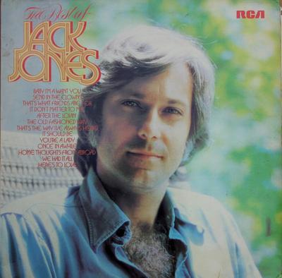 LP Record JACK JONES  The Best Of PL42504 RCA Victor 1978 UK Pop Used
