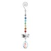 Exquisite Butterfly Prism Pendant Unique Window Hanging Suncatchers Crystal Wind Chime  Balcony