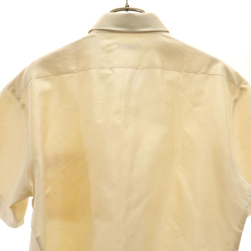 SHINAWATRA PHANICH 90s Silk Old Short sleeve shirt M cream Men's Used
