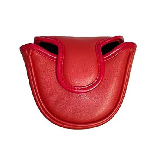 Golf Head Cover Putter Cover for Mallets, for Small Mallets, Compatible with Odyssey 2-ball TaylorMade Spider Putter, with Magnet BULL