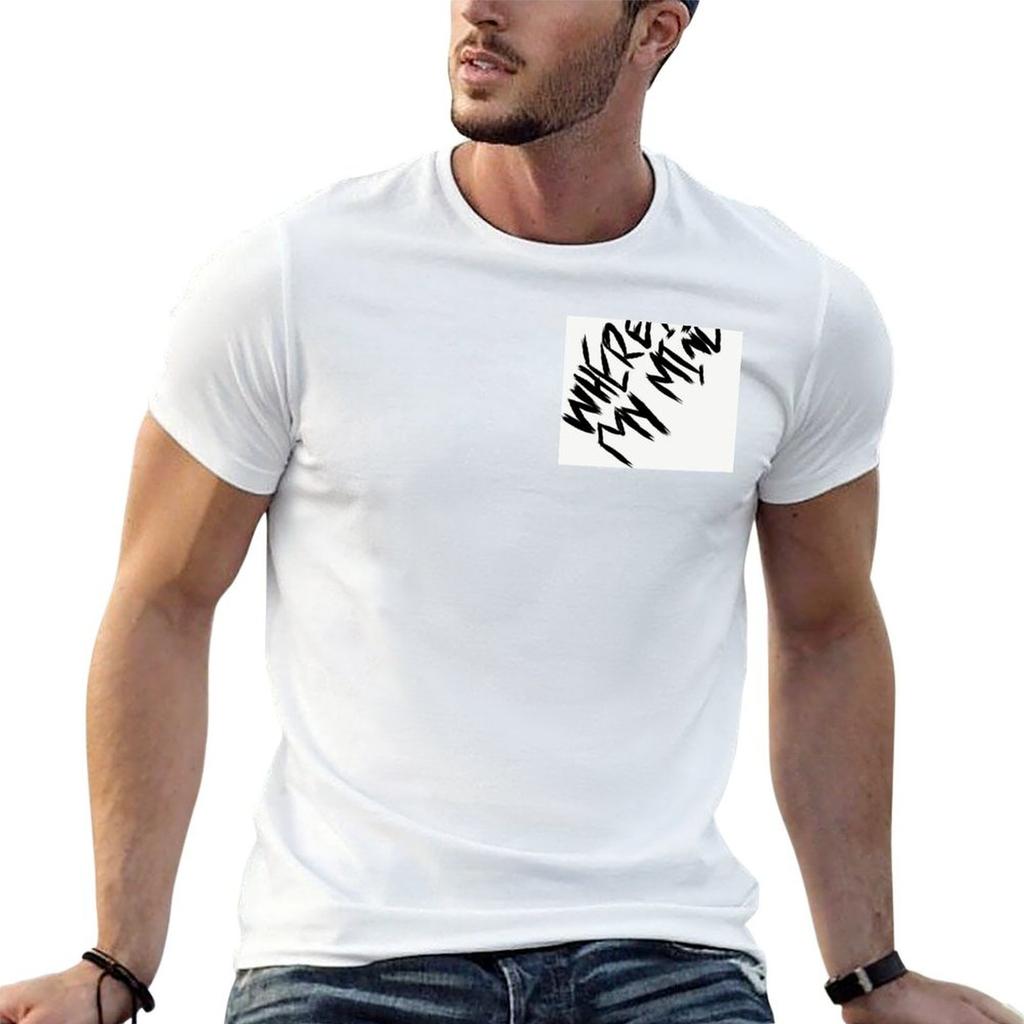 Where Is My Mind Tshirt Casual Fashion Short Sleeve Cotton Tshirt