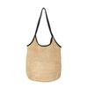 Summer New Woven Bag Creative Fashion Shoulder Bag Grass Woven Large Capacity Bucket Bag Handbag Trendy Versatile