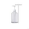 Syrup Dispenser with Pump Clear Sauce Container for Baristas, Bubble