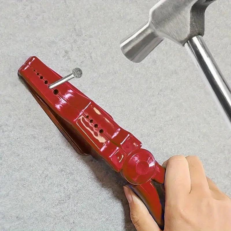 1PC Hammer Nail Clip, Finger Safe for Sliding Joint Pliers, Hammer Nail, Trim Nail Pliers To Ensure Finger Safety