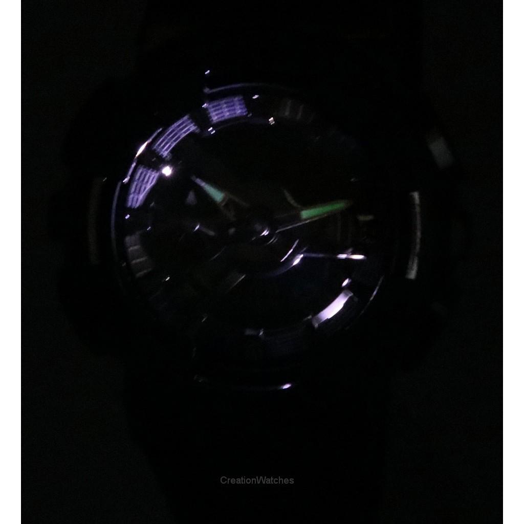 Casio G-Shock Metal Clad Analog Digital Quartz GM-110BB-1A GM110BB-1 200M Mens Watch