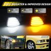2X Front Corner Parking Light Turn Signal Light W/LED For 1992-1999 BMW 318i/318is/325i/325is/328i/328is/M3/323i/323is E36 Coupe