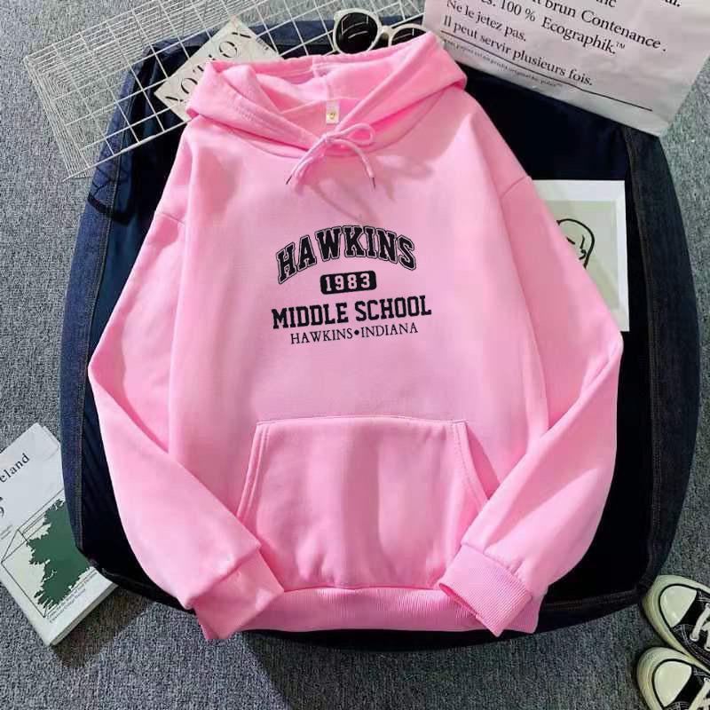 2023 Unisex Plus Velvet Hooded Sweatshirt for Autumn-Winter: Loose Fit, Ideal for Couples