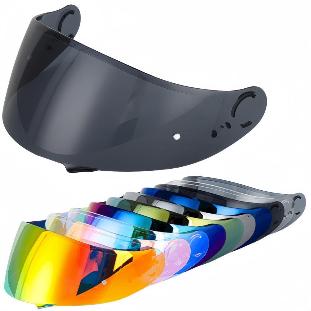 

Wayocfei Shield Helmet Visor UV Absorption Motorcycle Helmet Aftermarket Replacement GTAIR2 Shield CNS-1 [Compatible with