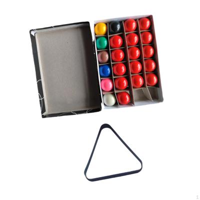 22-teiliges Mini-Billardkugel-Set mit Dreiecksständer Leicht Glatt Einfach zu handhaben 2,5 cm Kinderspielzeug