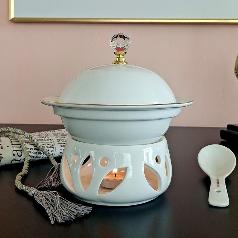 Huazao Baijia LIU Hotel Insulated Ceramic Serving Bowl Set 6-inch 200ML