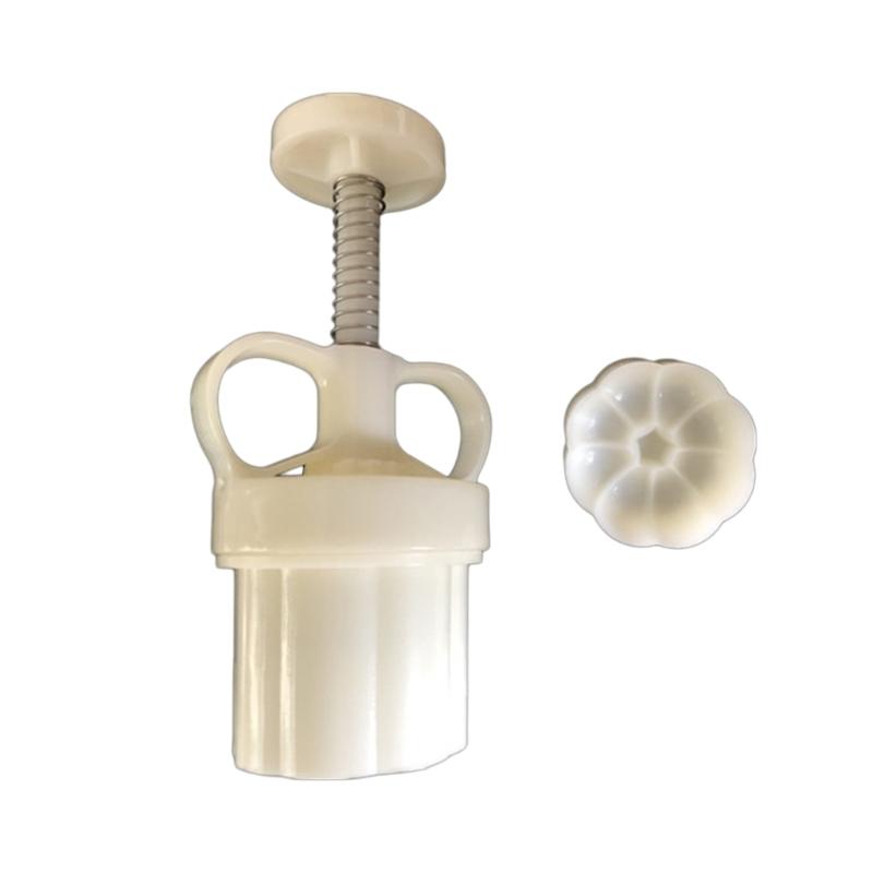 

Mooncakes Molds Pumpkin Shape Stamps Hand Press Mungs Bean Cake Molds DIY Bakewares Plastic Material for DIY Bakings