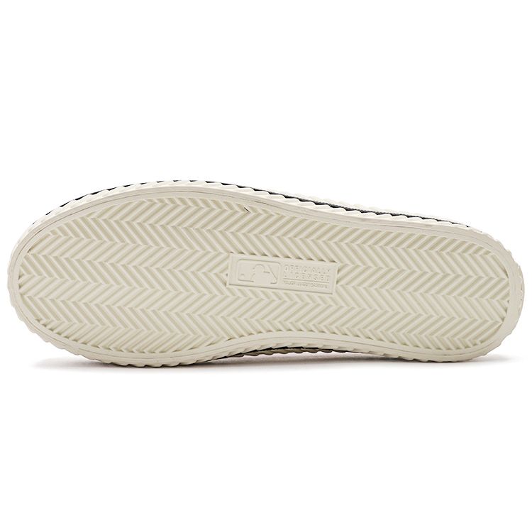 MLB Playball Mule Casual Half-Slip Comfortable Non-Slip Wear-Resistant Lightweight Low-Top Canvas Shoes Unisex Sneakers White 3AMUUA11N-50WHS