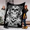 Personalized Custom Name Blanket - Slayer Logo Print Design,Blanket for Sofa,Bed,Travel,Camping - Soft and Warm, Great Gift