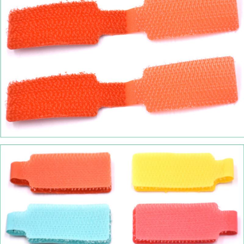 Label Velcro Wordable Color Cable Identification Adhesive Wordable Wire Classification Strap