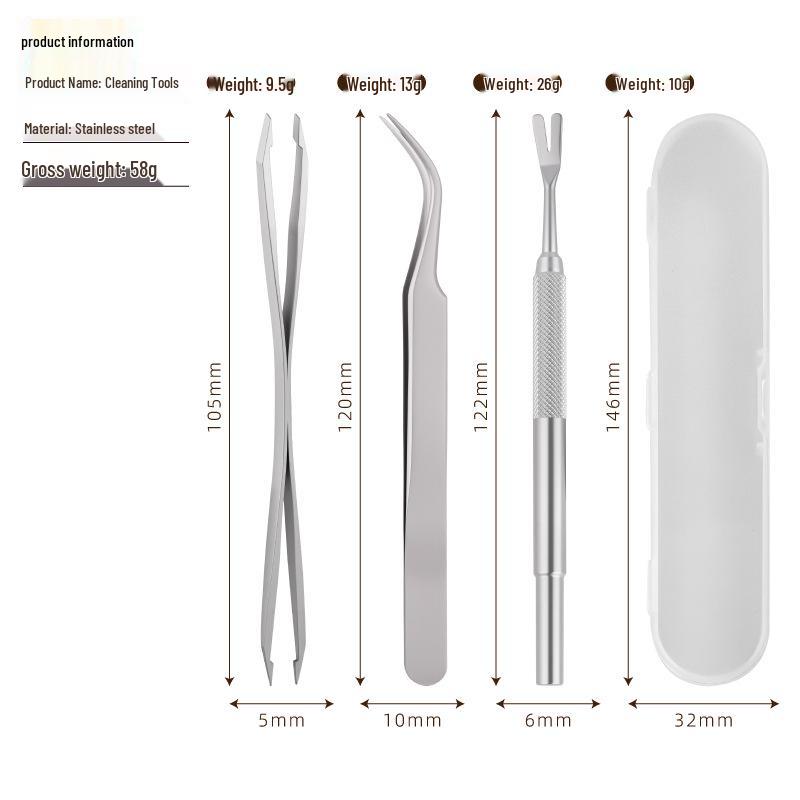 Stainless Steel Pet Tick & Flea Removal Fork for Dogs & Cats