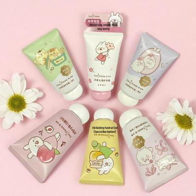 Crema de Manos Floral Frutal 80g - Larga Duración, Alta Hidratación para Estudiantes Activas