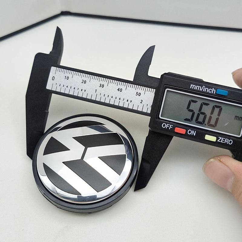 2026 Chaud Pour Volkswagen VW 4pcs 56mm 65mm Emblème de Voiture Cache-moyeu Central de Roue pour VW Volkswagen Golf Jetta Polo Passat Tour