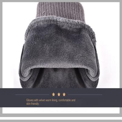 New Cold Proof Warm Touch Screen Gloves Thickened Windproof Hand Warmer Full Finger Winter Mitten Outdoor Cycling