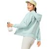 Li-Ning Minimalist Breathable Comfortable Hoodie Women tops Feather-Green AWDU158-3