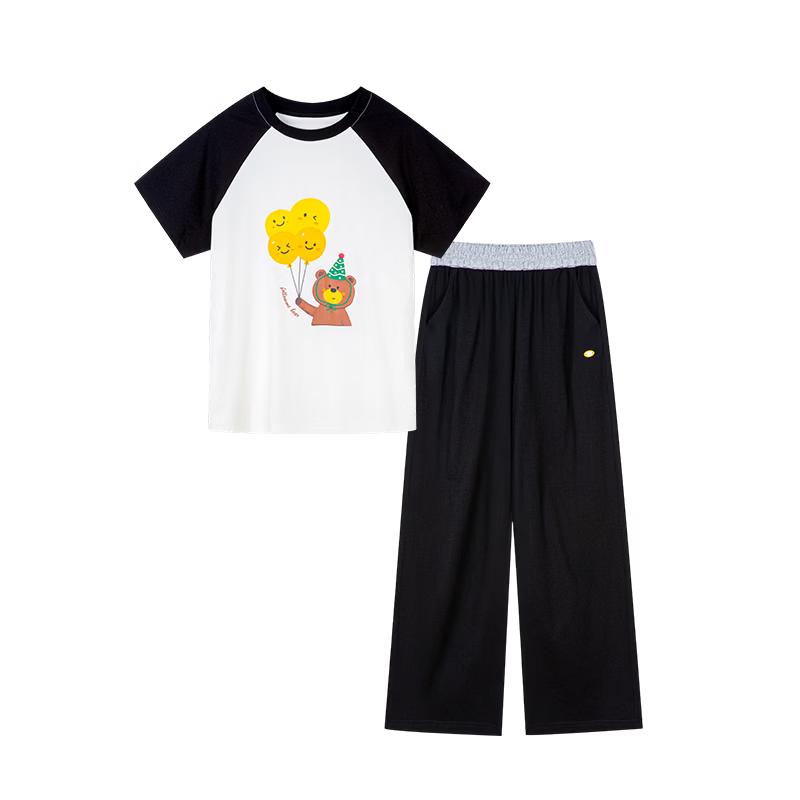 

Girls Summer Fashion Colorblock Two-Piece Set 165