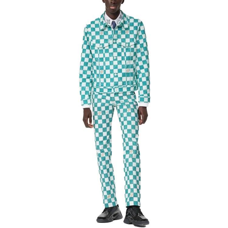 LOUIS VUITTON Jacket Men's Green 1A9A1Y