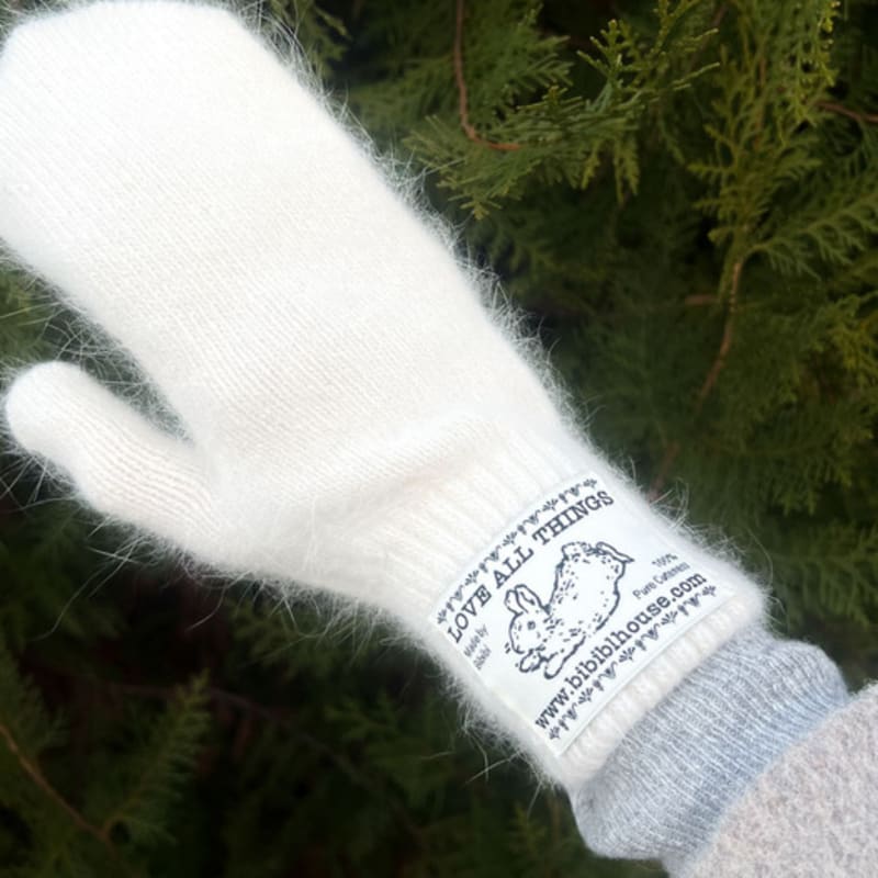 BiBiBl HOUSE [Angora/Wool] Lovely Wool Knit Gloves