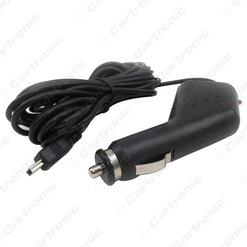 3.5m Car Charger Cable with MINI USB for 12V-24V GPS Navigator