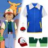 Kids' Ash Pokémon Cosplay Jacket - Anime Cartoon Costume