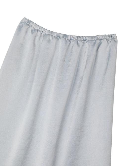 Sunday Fruits Market W) Sun Silky Lace Skirt Skyblue