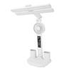 LED Desk Light with Fan and Clock Calendar Touch Control 3 Lighting Modes Rechargeable Dimmable