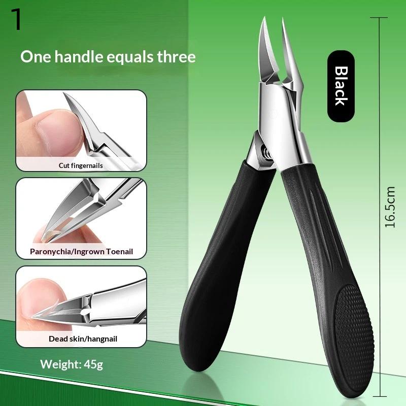 

Nail Clippers Specialized Nail Trimming Scissors, Cuticle Nippers, Nail Care Tools For Nail And Foot Care 1 чёрный