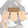 3Pcs Solid Maple Wood Plate Protections 0.25, 0.5, 1 Degree Thickness Guitar Neck Shims for Guitar Player Repairment