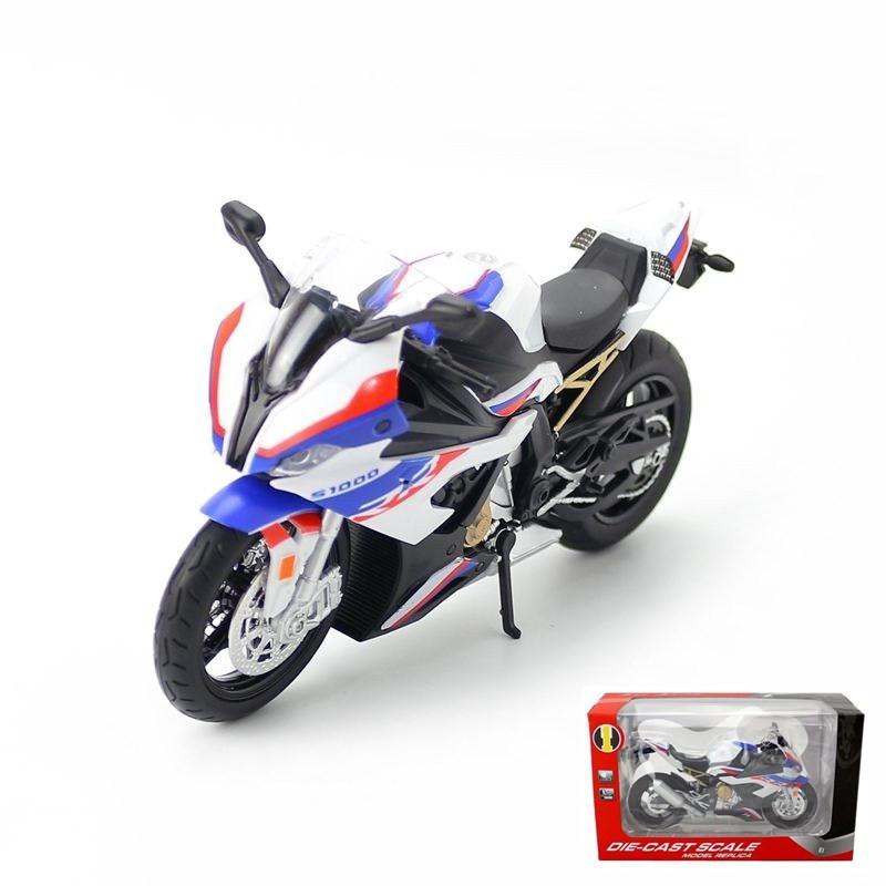 S1000rr Diecast Motorcycle Model Toy With Inertia Control For Kids Gifts
