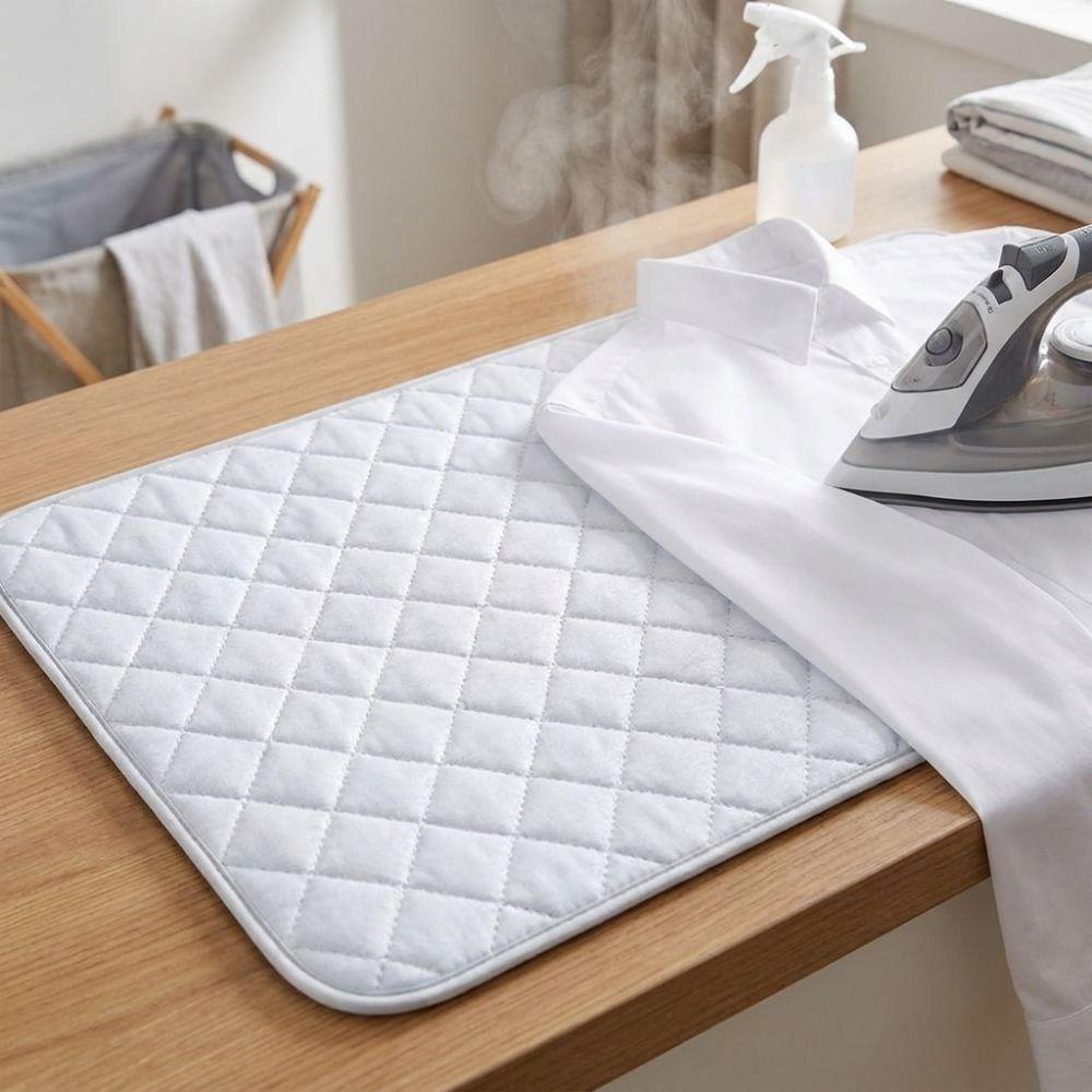 Thickened Laundry Ironing Mat Large Folding Ironing Board Blanket Tabletop Iron Pad  Travel