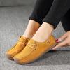 Women Black Red Yellow Orange Blue Coffee Office Business Shoes Flats Loafers Casual Slip on Shoes Large Size Large Size 41 42