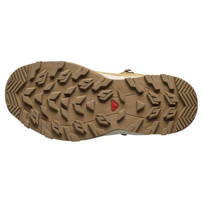 Salomon Lightweight Mid-Top Outdoor Functional Shoes Women Shoes Brown 473282