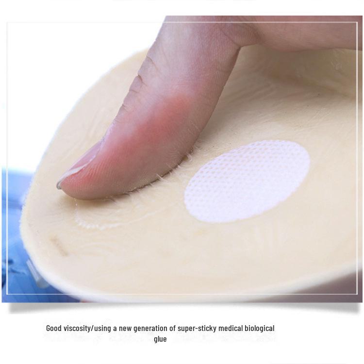 Tykke usynlige brystforbedringsklistremerker i silikon med snøring