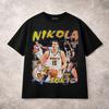 Nikola Jokic Tričko Denver Nuggets NBA Basketbal MVP Šampion Grafické Tričko