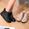 Simple and fashionable short women's rain boots non-slip rain shoes waterproof boots women's water shoes rubber shoes