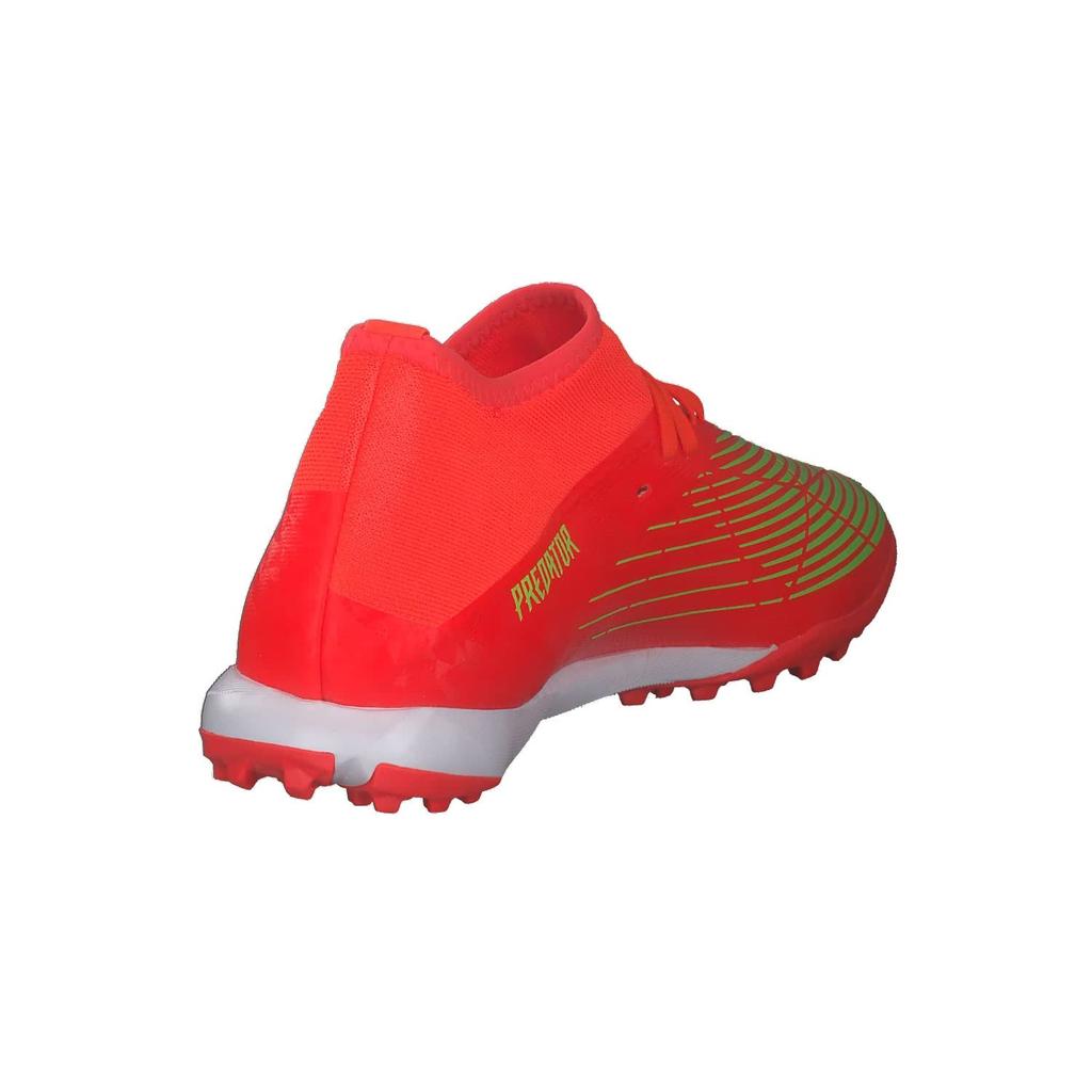 Adidas Predator TF Futsal Shoes for Turf Solar Solar Black Size Cm Edge.3 (LKX06), Red/Team Green/Core (GV8536), 24.5